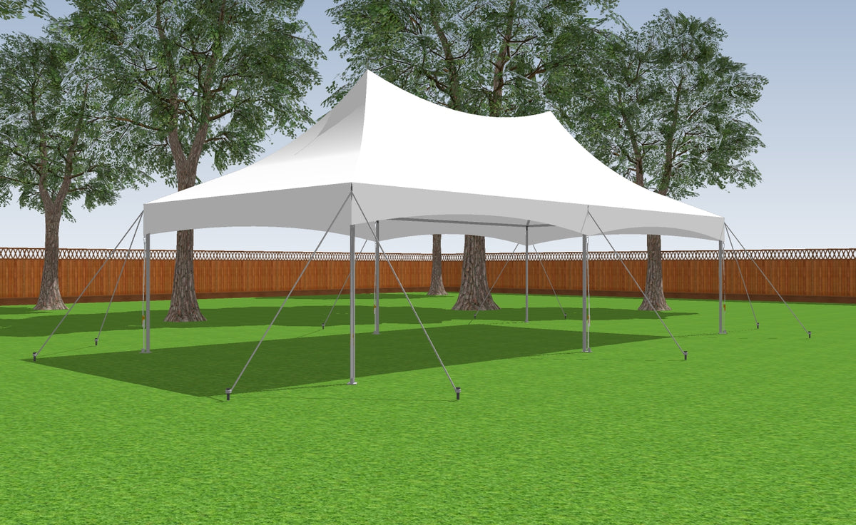 tent framing 15' x 30' High Peak Frame Tent