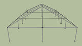 Ohenry 30' x 50' tent frame end View
