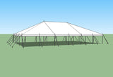 Ohenry Traditional Pole Tent 40' x 60' party tent