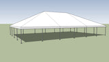 Ohenry 40' x 60' Frame tent top and frame