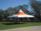Ohenry 20' x 20' high peak pole tent used as Party tent