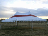 Ohenry 20' x 30' high peak pole tent used as Party tent