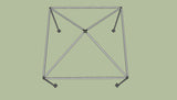 Ohenry 10' x 10' frame top View