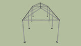 10' x 30' High Peak Frame Tent - With Premium Tension Cover