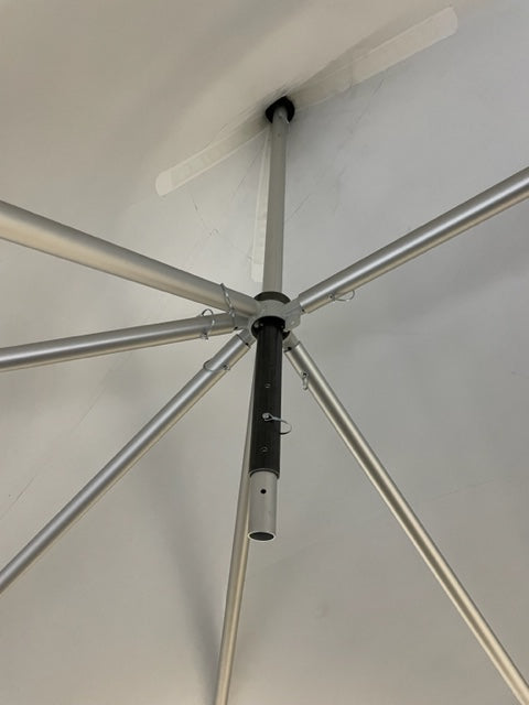 metal frame tents Mast Insert for 6-Way Crown on 20' wide High Peak Frame Tents – Ohenry  Party Tents