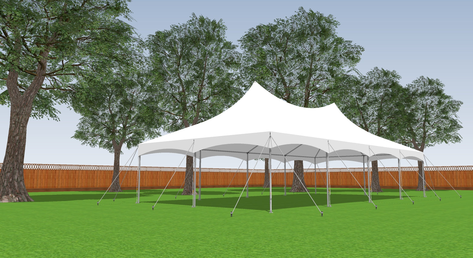 party tents for sale 20x30 20' x 40' Premium High Peak Frame Party Tent