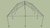 20' x 60' High Peak Frame Tent - With Premium Tension Cover