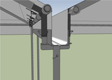 Frame Tent Gutter Fitting
