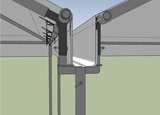 Frame Tent Gutter Fitting
