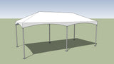 10x20 Premium Frame Tent Tension top and frame