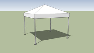 Ohenry 10' x 10' Frame tent top and frame