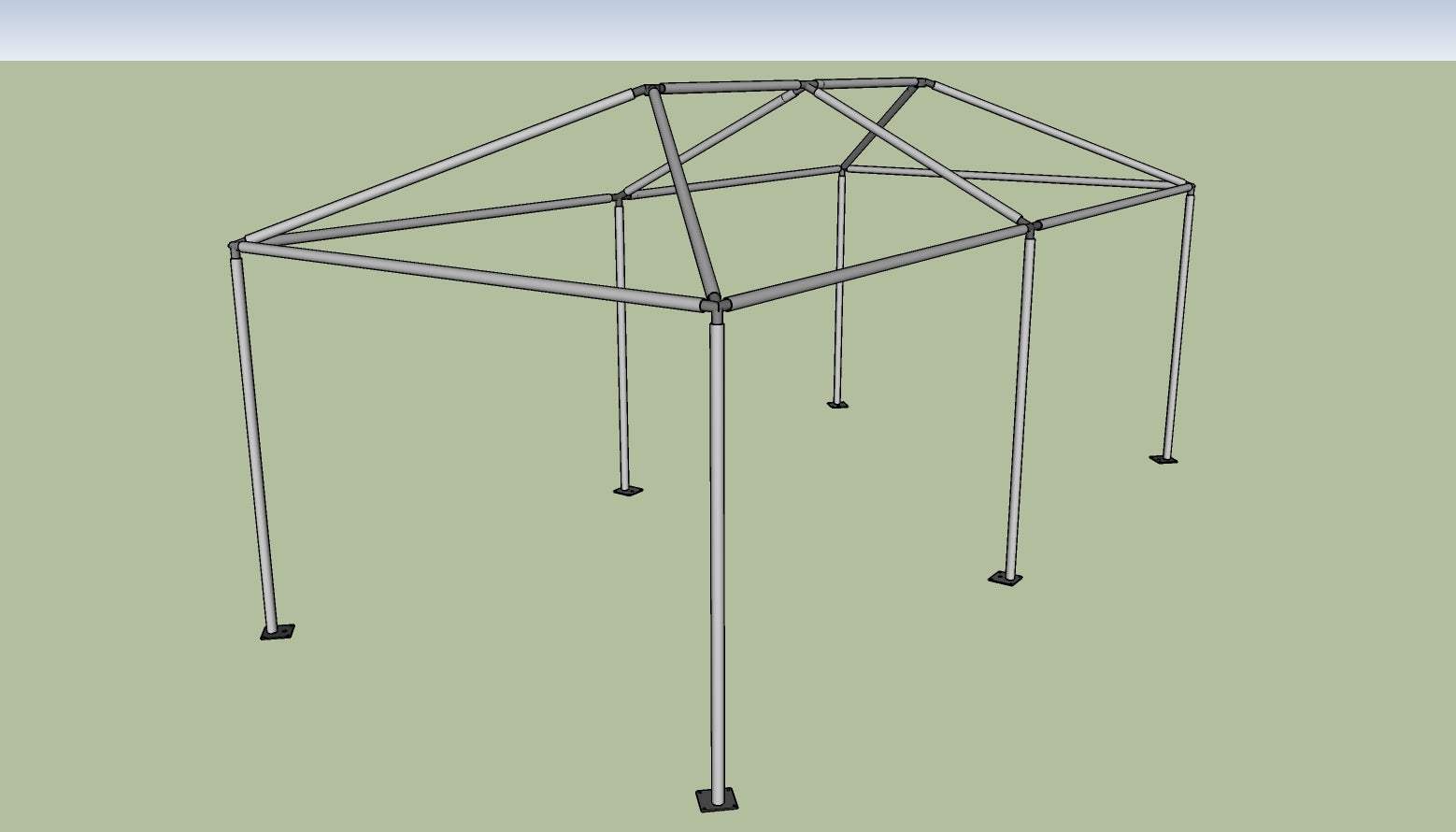 10x20 tent frame deals