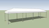 Ohenry 10' x 40' Frame tent top and frame
