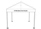 Ohenry 10' x 50' Frame tent pitch
