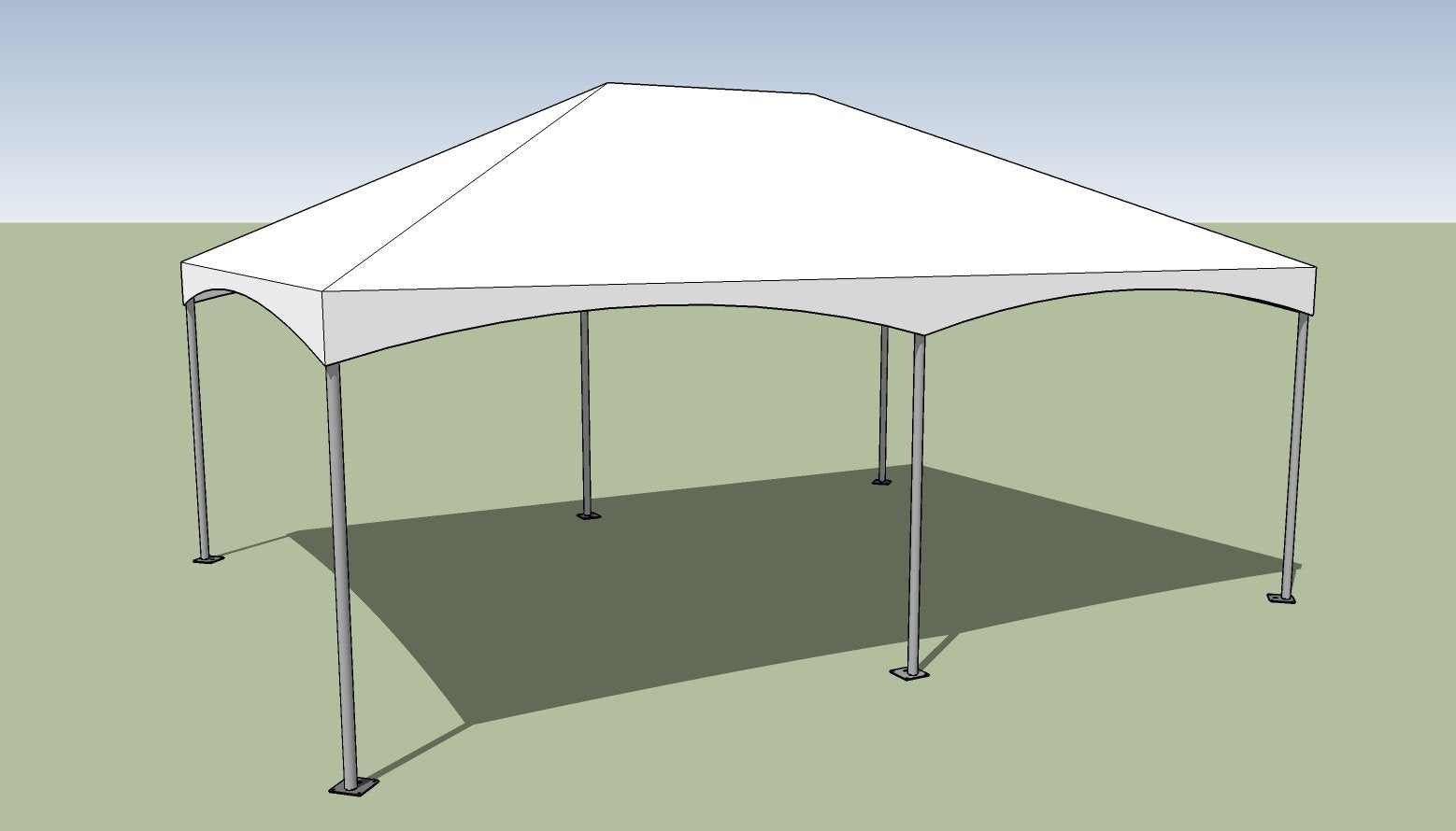 party tent prices 15' x 20' Frame Tent