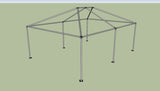 Ohenry 15' x 20' tent frame corner View