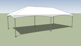 15x30 Premium Frame Tent Tension top and frame