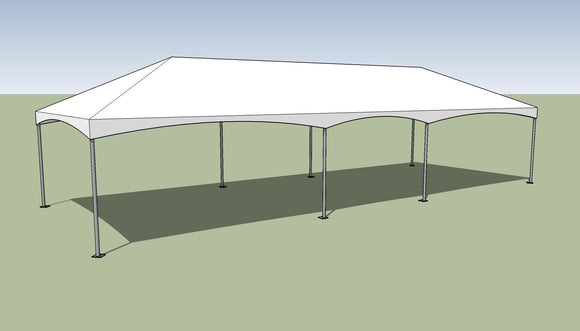 15x40 Premium Frame Tent Tension top and frame