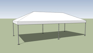Ohenry 15' x 30' Frame tent top and frame