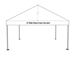 Ohenry 15' x 30' Frame tent pitch