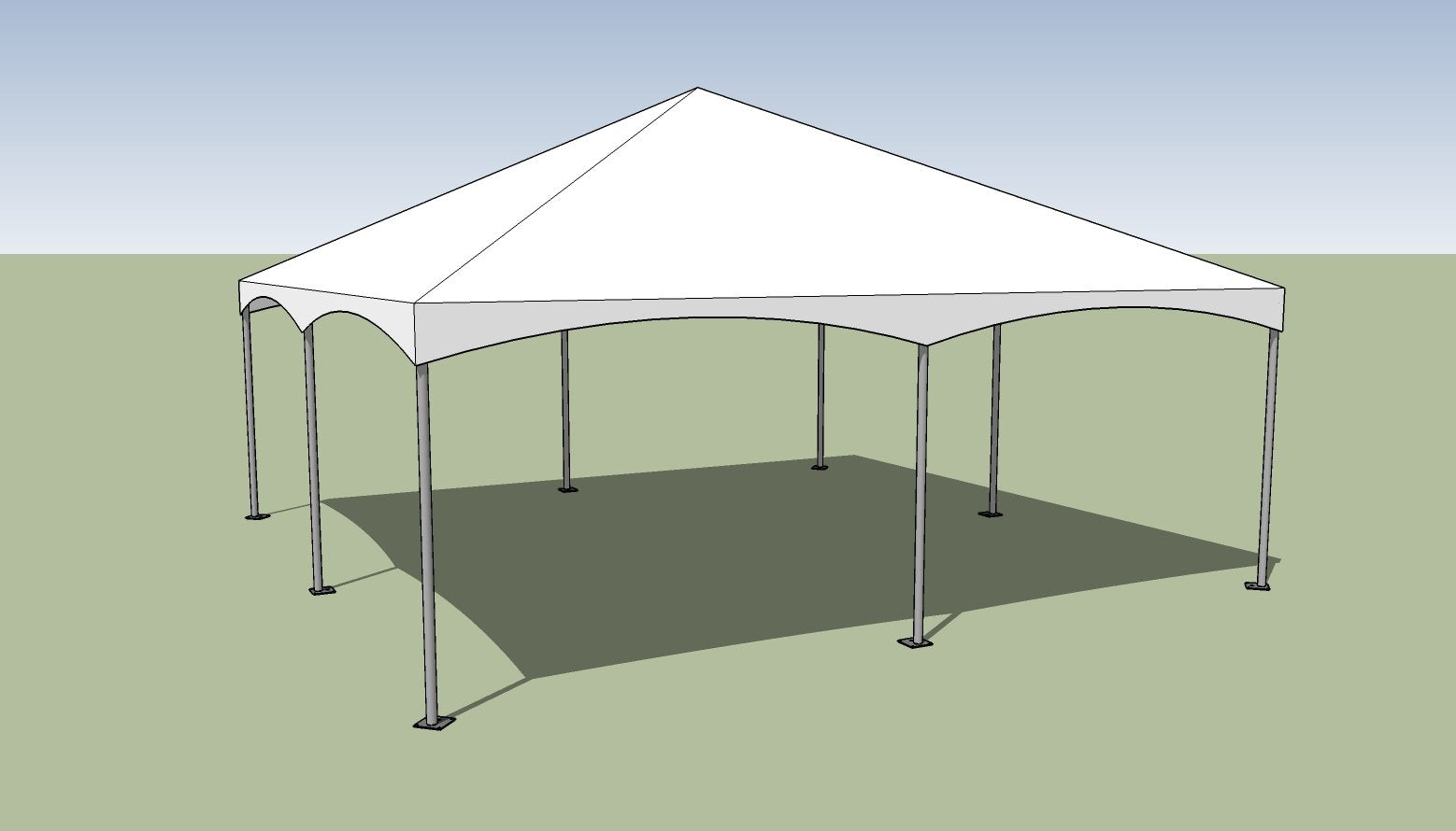 tent 20 x 20 20' x 20' Frame Tent