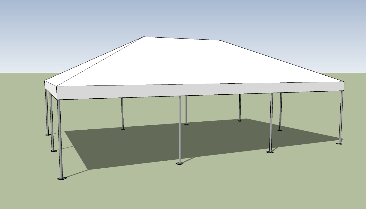 20' x 30' Frame Tent