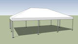 Ohenry 20' x 30' Frame tent top and frame