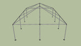 Ohenry 20' x 30' tent frame end View