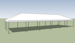 Ohenry 20' x 60' Frame tent top and frame