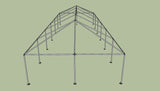 Ohenry 20' x 60' tent frame end View