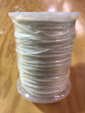 3/16" White Nylon Rope for Side Pole Jump Ropes ropes, and Sidewall rope.. 600' Spool