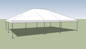Ohenry 30' x 40' Frame tent top and frame
