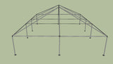 Ohenry 30' x 40' tent frame end View