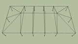 Ohenry 30' x 60' tent frame top View