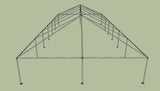 Ohenry 30' x 70' tent frame end View