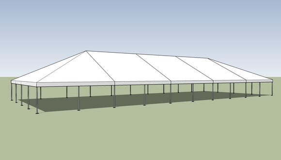 Ohenry 40' x 100' Frame tent top and frame