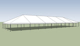 Ohenry 40' x 120' Frame tent top and frame