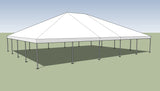 Ohenry 40' x 50' Frame tent top and frame