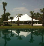Ohenry 40' x 60' high peak pole tent used as Party tent