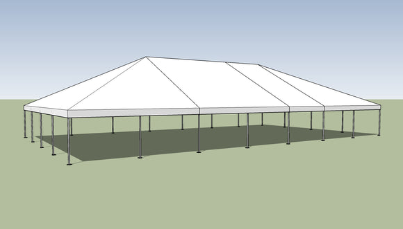 Ohenry 40' x 70' Frame tent top and frame