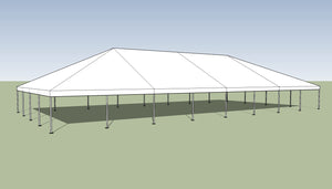 Ohenry 40' x 80' Frame tent top and frame