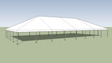 Ohenry 40' x 80' Frame tent top and frame