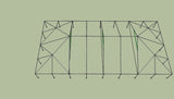  Ohenry 40' x 80' tent frame top View