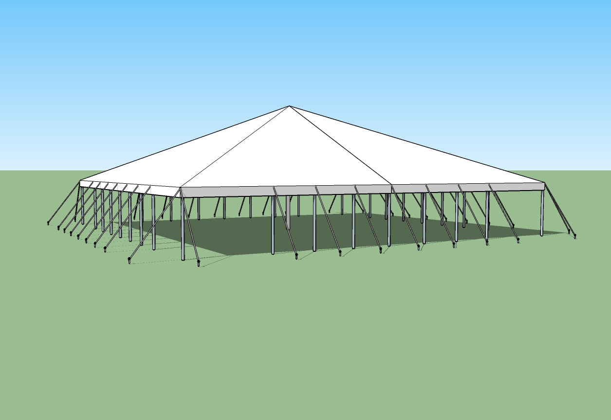 50 tent Traditional Pole Tent