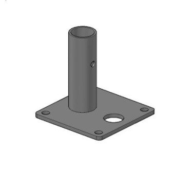square tent frame Base Plate (square) Rahmengröße:M (50 cm) Reusch PURE CONTACT SILVER shell shape glamping tent hotel or small