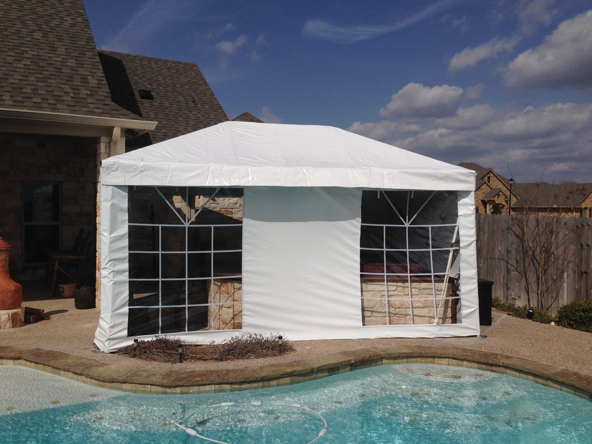 tent with side Sidewall Kit For 20' x 40' Tent – Ohenry Party Tents